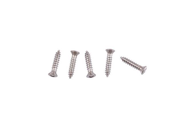 Convertible Header Molding Fastener Kit, 5-pc OE Correct AMK Products reproduction for (67-69)