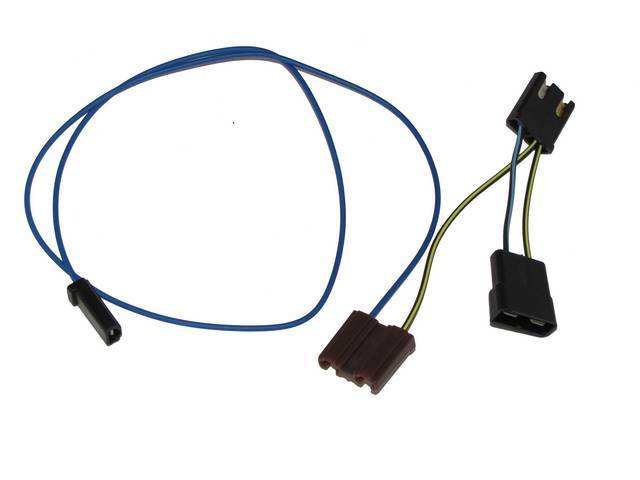 HARNESS, Windshield Wiper and Washer Pump, use w/ C-2481 engine harness if equipped w/ single speed wipers and washer option, OE Style Repro