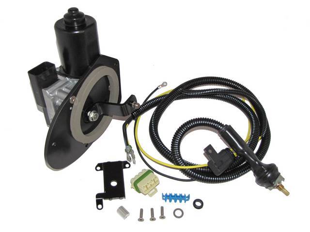 MOTOR, Windshield Wiper, Detroit Speed Selecta-Speed, features 7 speeds and a low profile 