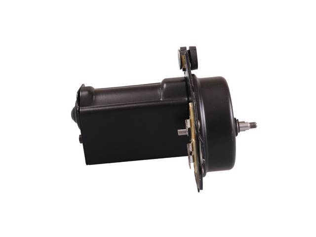 Windshield Wiper Motor, New (not rebuilt), 2 Speed with 3 terminals, Cardone reproduction for (64-67)