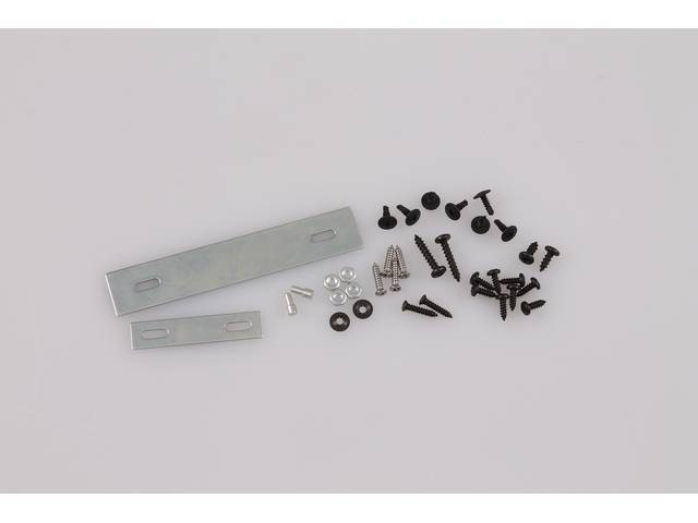 Mounting and Hardware Kit, Console, Incl screws, nuts and washers to assemble or re-assemble a repro or original console