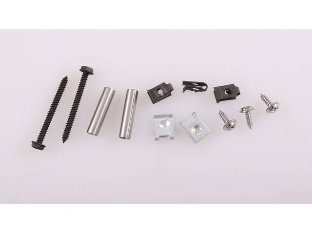 Instrument Bezel Fastener Kit, 12-pc OE Correct AMK Products reproduction for (70-76)