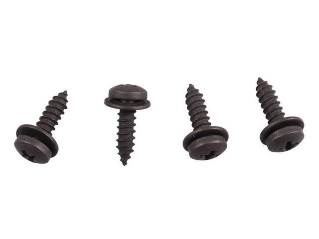 Glove Box Fastener Kit, 4-pc OE Correct AMK Products reproduction for (1969)
