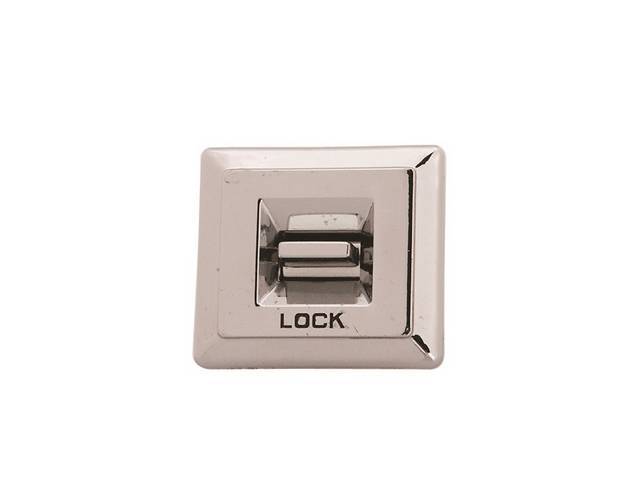 Power Door Lock Switch and Bezel / Escutcheon Assembly, Reproduction for (78-81)