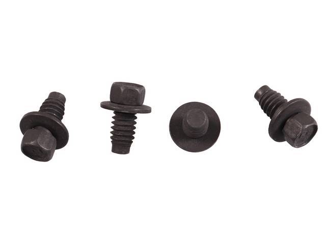 Door Handle Escutcheon Fastener Kit, 4-pc kit for (70-74) 