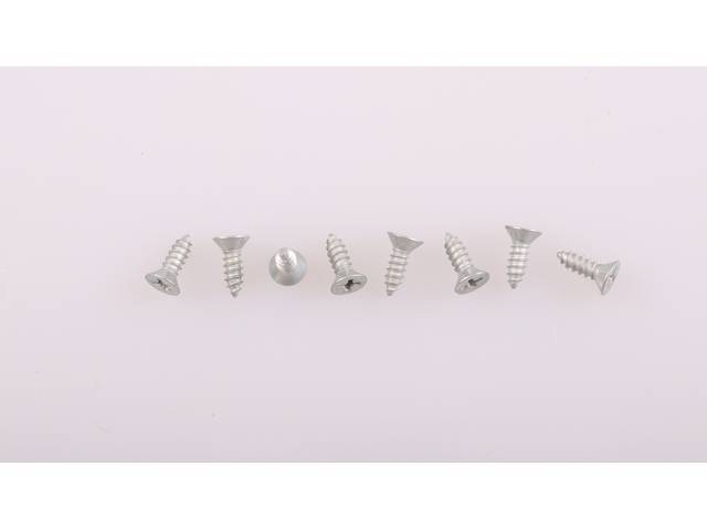 Door Jamb Wedges Fastener Kit, 8-pc OE Correct AMK Products Reproduction for (64-72)