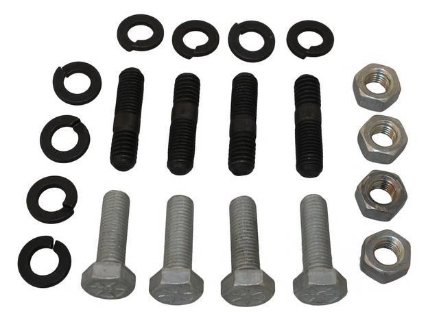 Engine Fan and Clutch to Water Pump Fastener Kit, 20-piece kit for (64-70)