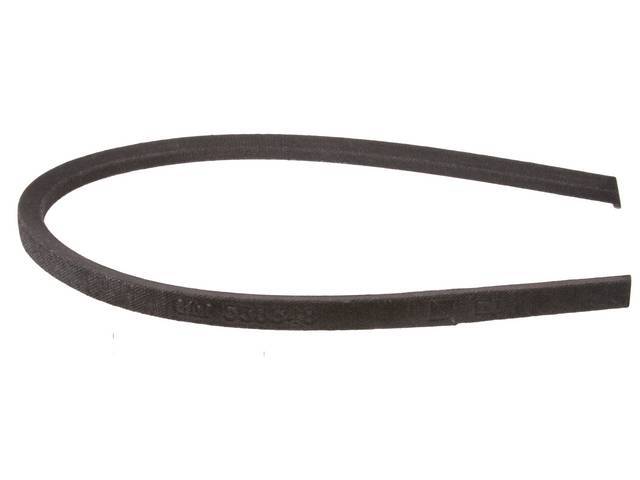 BELT, Generator / Alternator / P/S, Cloth Wrapped OE Style belt W/ *GM* and P/N *3861956* stamped into belt, OE Style Repro