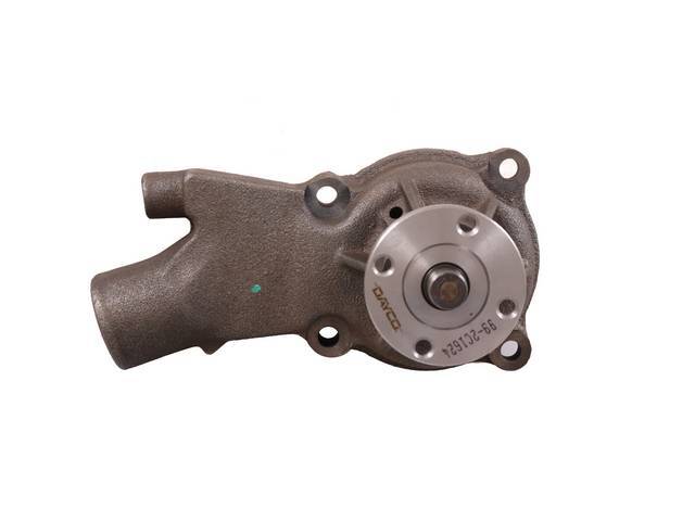 New Water Pump, cast iron, standard impeller / flow rate, includes gaskets, Dayco