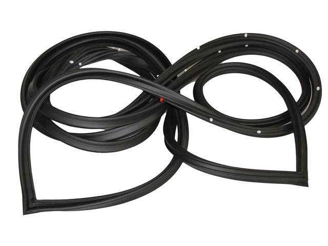 WEATHERSTRIP SET, Rear Door, Repro  ** Limited Lifetime Warranty, see incl card for details **