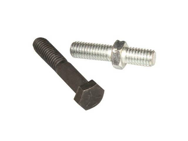 FASTENER KIT, Coolant Outlet / Water Neck, (2) incl HX bolt and HX clear stud
