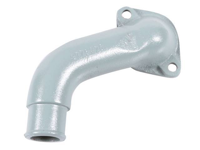 OUTLET, Coolant / Water Neck, features correct *9776276* p/n stamped in top of neck, aqua finish, repro