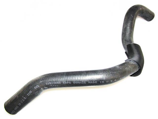 Radiator Hose, Upper, replacement style reproduction for (80-88)