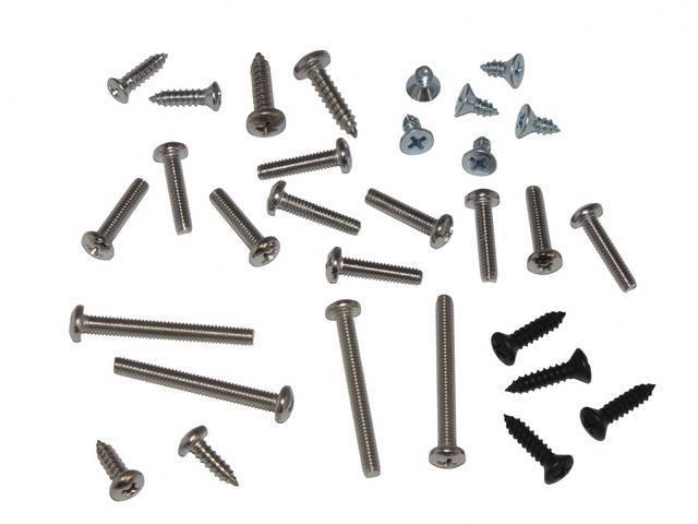 SCREW KIT, EXTERIOR TRIM, (30)