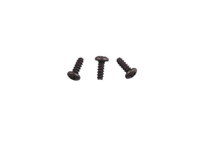 Ash Tray Retainer Fastener Kit, 3-pc OE Correct AMK Products reproduction for (64-67)