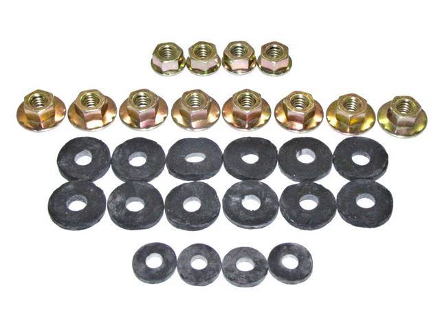 FASTENER KIT, SPOILER, REAR, (32) Incl CONI KEPS NUTS And SEALING WASHERS