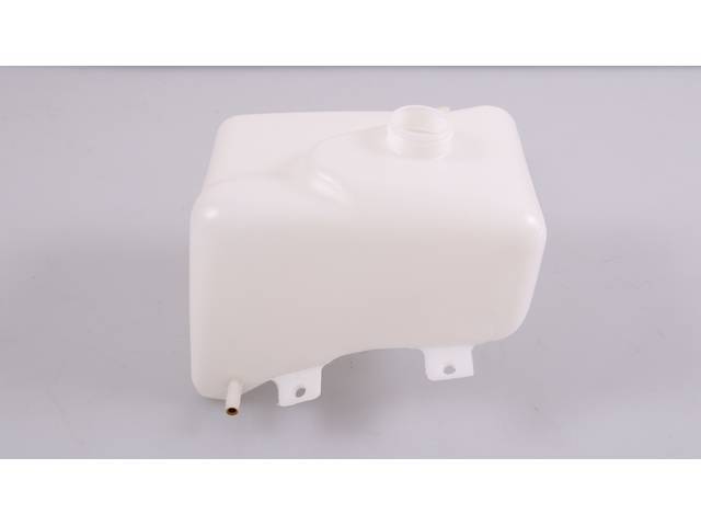 Engine Coolant Recovery / Radiator Overflow Tank, reproduction