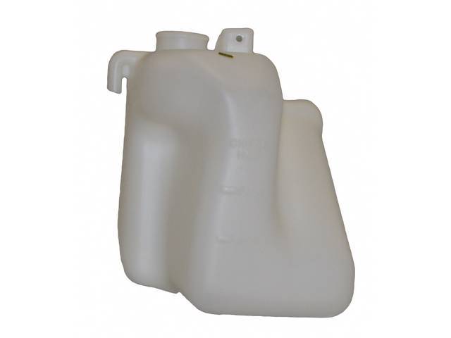 TANK, Engine Coolant Recovery, Features marks and Design Like Original, Exact Repro