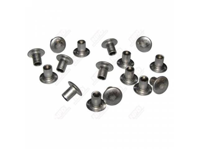 FASTENER KIT, Grille, (16) Incl Semi-tubular rivets