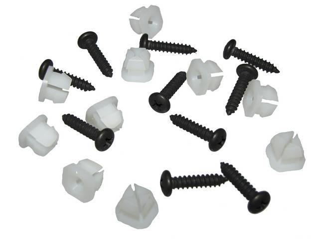 FASTENER KIT, Grille, (20) Incl PH PN Screws and Nylon Nuts