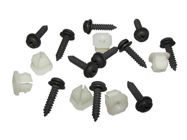 FASTENER KIT, Grille, (17) Incl PH PN AB Flat SEMS and Nylon Nuts