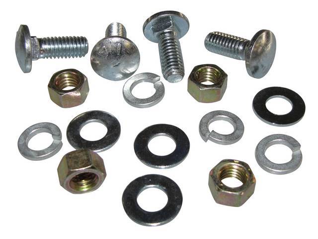 FASTENER KIT, Grille Brackets, (16) Incl CRG bolts, nuts, flat and split washers