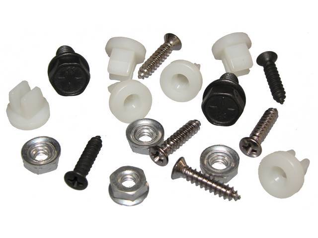 FASTENER KIT, Grille Extensions, (18) Incl Screws, Nylon Nuts And Con Keps Nuts