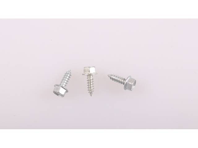 Radiator Baffle Fastener Kit, LH, 3-pieces, OE Correct AMK Products reproduction for (78-81)