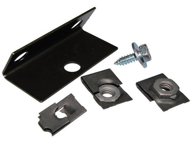 Fan Shroud Bracket, Includes Two J-Nuts and One Screw, Reproduction for (1969)
