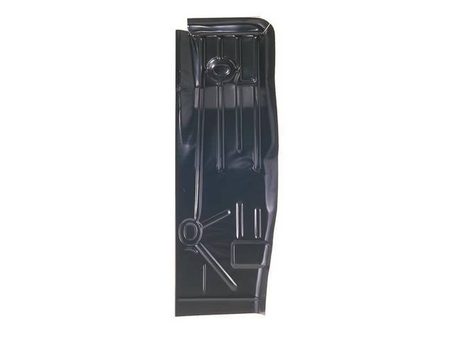 FLOOR PAN, Full Length, RH, 59 inch length, does not incl toe pan or under rear seat pan, Imported Repro