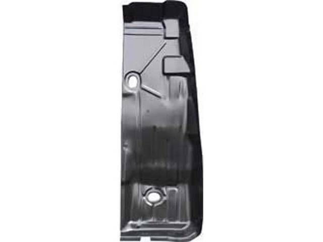 FLOOR PAN, Full Length, LH, 61 3/4 inch length x 21 1/2 inch width, does not incl toe pan or under rear seat pan, US / Canadian made Repro