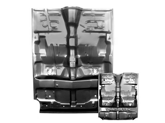 Complete Floor Pan (transmission tunnel and bucket brackets)
