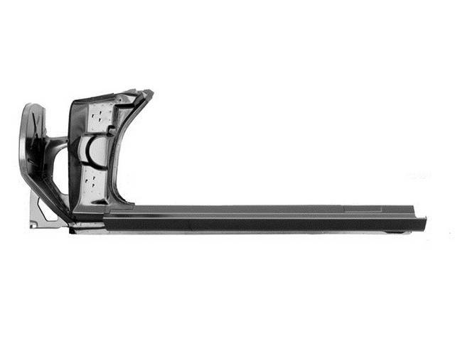Complete Rocker Panel, LH, Incl Inner and Outer Panels with Kick Panel and Cowl Area, EDP Steel, Reproduction for (70-81)