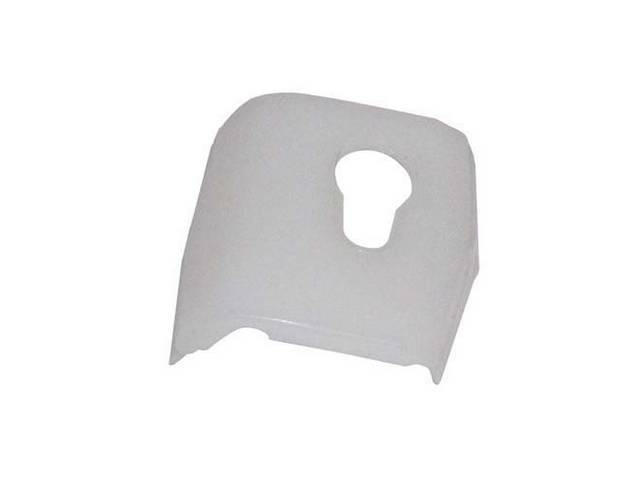 Bed Division Molding Clip, attaches molding below the rear window molding, small style