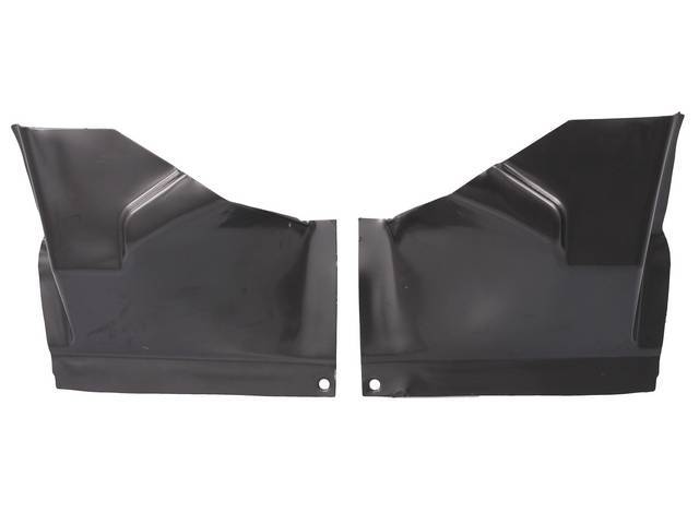 Package Tray X Brace Bracket Set, 2-piece set, reproduction for (66-67)