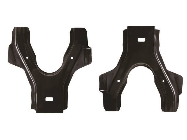 Rear Seat Mounting Braces, 2-piece kit, reproduction for (67-69)
