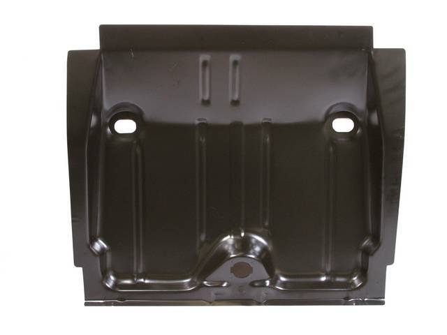 FLOOR PAN, Rear Compartment / Trunk, Full, 45 Inch Width x 38 3/4 Inch Over All Length, 20 Gauge Steel, EDP Coated, Repro