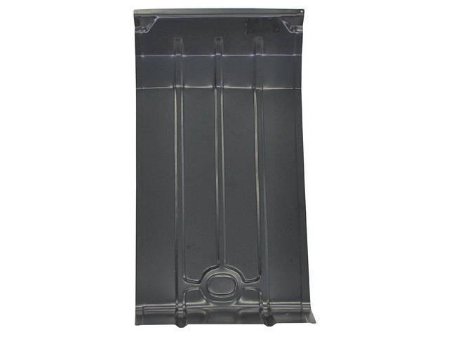 FLOOR PAN, Rear Compartment / Trunk, 3 Piece Design, Center, 44 Inch length x 23 3/4 Inch width, 20 gauge steel, EDP coated, Imported repro