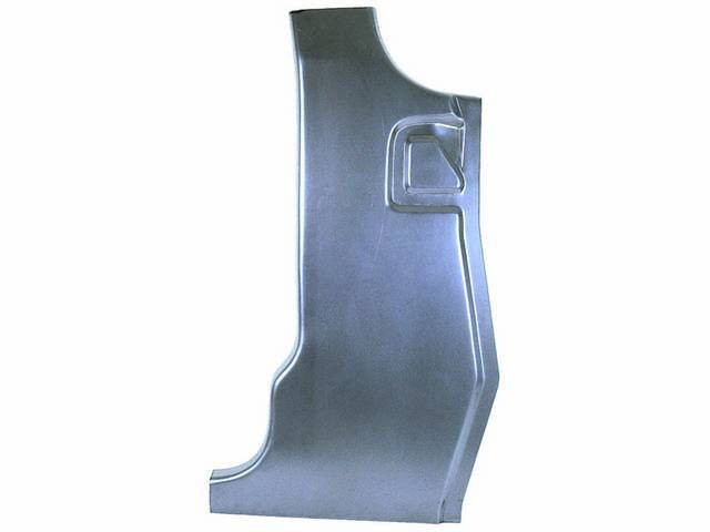 EXTENSION, Rear Compartment / Trunk Floor Pan, Front RH, 20 inch length x 15 1/4 inch width, US / Canadian made Repro