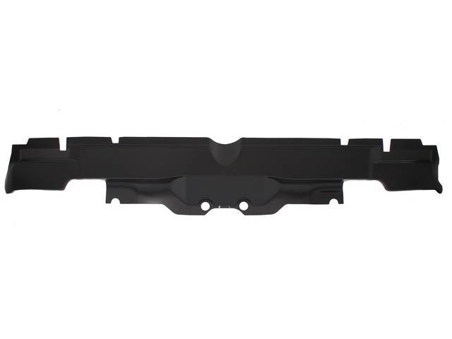 RAIL, Rear Compartment / Trunk End Crossmember / Inner Valance, this part supports the rear outer body panel and mates directly behind it, repro
