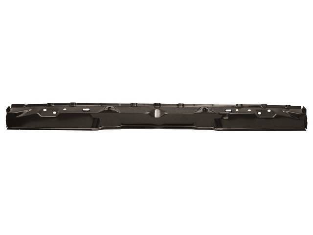 RAIL, Rear Compartment / Trunk End Crossmember, located on rear section of trunk pan, Repro