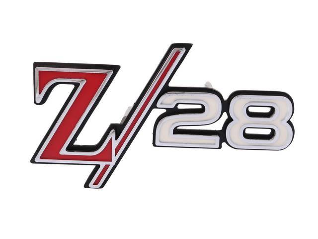 Z/28 Grille Emblem, driver quality reproduction for (1969)