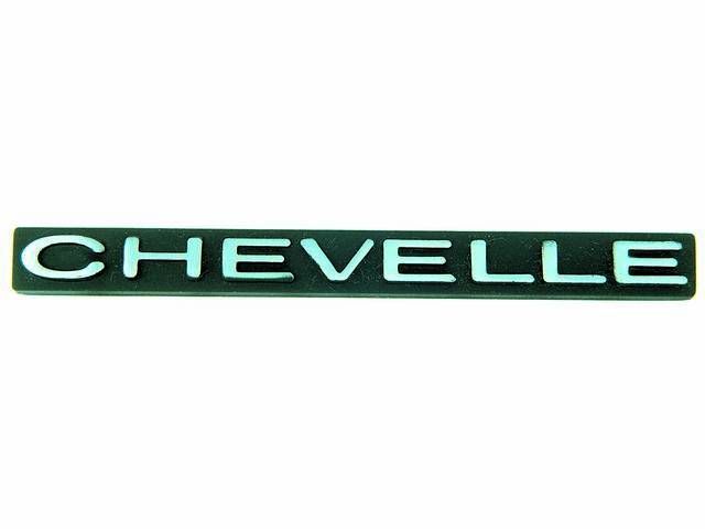 EMBLEM, Grille, *Chevelle*, US-made OE Correct repro