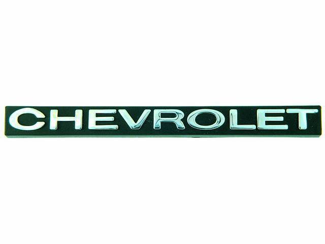 EMBLEM, Grille, *Chevrolet*, Incl attaching hardware, US-made OE Correct Repro