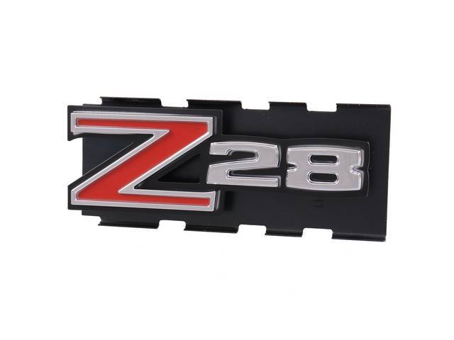 EMBLEM, Grille, *Z/28*, US-made OE Correct Repro