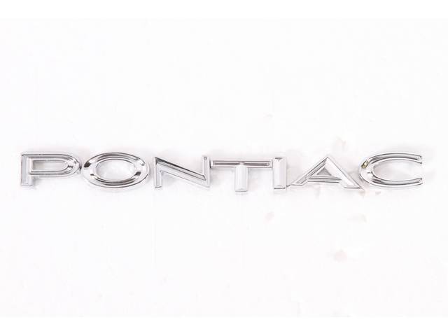 *PONTIAC* Header Panel Emblem Set, reproduction