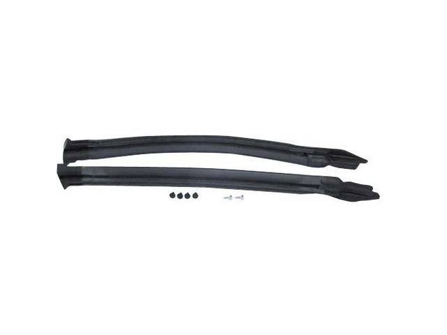 WEATHERSTRIP SET, Windshield Pillar, Repro  ** Limited Lifetime Warranty, see incl card for details **