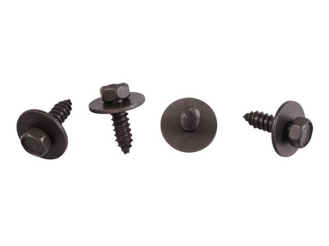 Interior Door Panel Bracket Fastener Kit, 4-pc screw kit for (70-71)