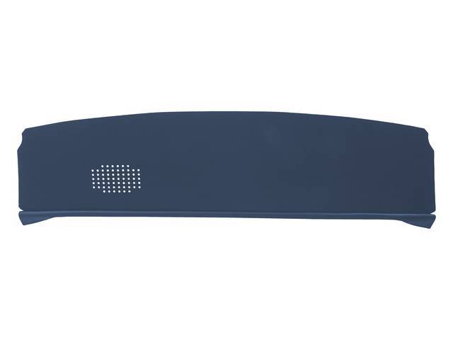 Dark Blue Mesh Package Tray / Rear Shelf, 1 speaker design (passenger side)