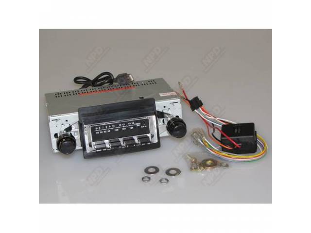 Radio, AM/FM W/ Front Auxiliary Input (for Ipod,